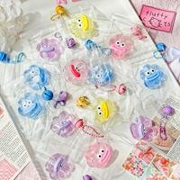 Mainan Squishy Cakar Kucing Mini, Gantungan Tas Lucu, Mainan Pereda Stres, 24pcs Dikemas dalam Kotak Warna, Mainan Fidget Squeeze