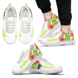 Calzado polinesio de alta calidad, <span class=keywords><strong>zapatillas</strong></span> de deporte de diseñador de lujo de piña <span class=keywords><strong>Hawaiana</strong></span> de hibisco para hombre con MOQ bajo, zapatos transpirables con cordones - Product Image 2