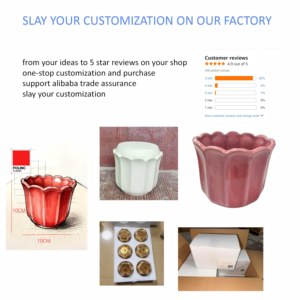 Juego de Tres Piezas de Estilo Bohemio, Florero <span class=keywords><strong>Blanco</strong></span>, Diseño Geométrico Redondo, Liso, Nuevo - Product Image 2