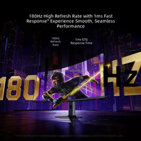 Monitor Curvo para Juegos de 34 Pulgadas y 180Hz, G34WQ 2026 para Xiaomi Youpin Redmi