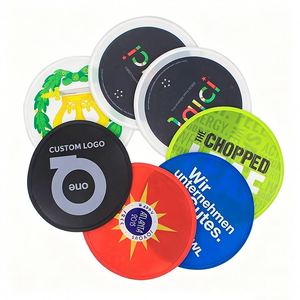 Éventail pliable par sublimation, disque volant promotionnel avec pochette - Product Image 2