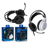 Casque stéréo TP5-3592 pour PS4, casque filaire pour Nintendo Switch/XBOXes/PC, casque de jeu avec microphone