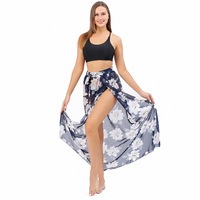Fabriek Maatwerk Groothandel Nieuwe Mode Custom Rayon Lady Beach Pareo Sarong Voor Vrouw