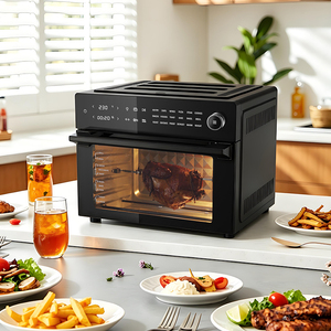 Electric Digital <strong>Air</strong> <strong>Fryer</strong> Toaster Oven 18 Preset Menus Double Glass Door 30L Capacity Touch Screen Control Multi-Function <strong>for</strong> - Product Image 1