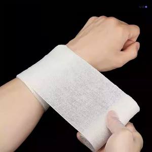 ผ้าพันแผลผ้าฝ้ายผ้าพันแผลทางการแพทย์แบบยืดหยุ่นสำหรับการผ่าตัดผ้าพันแผลฉุกเฉิน PBT ตรงกับความต้องการของผู้จำหน่ายโรงงาน - Product Image 5