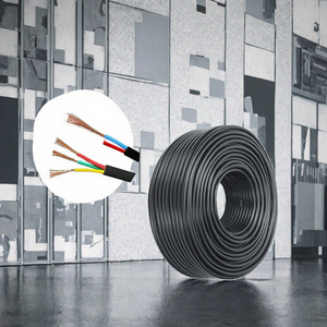 USBケーブル2.0 22 + 28 AWG 4コアツイストペアTPEアルミホイルブレイドシールドPVC 100mシングルコア地球医学 - Product Image 1