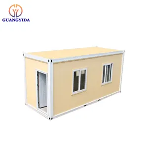 Prefab real estate potable prefab container tiny detachable modular prefabricated houses 1 room