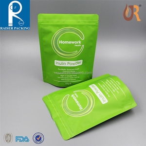 Bolsas de Embalaje de Alimentos Biodegradables y Reciclables Personalizables de Alta Calidad, Bolsas con Fuelle Lateral y Cierre, con Relieve para Ensaladas y Otros Alimentos - Product Image 4