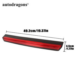 Luz de freno central elevada, tercera luz de freno trasera, barra LED roja para Tahoe Suburban 2015-2020 - Product Image 2