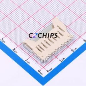 HX SD-CARD 11P SD Card / Memory Card Connector SMD Connector Plug-In Type Standard SD Card Card Holder 2.8mm - Product Image 2