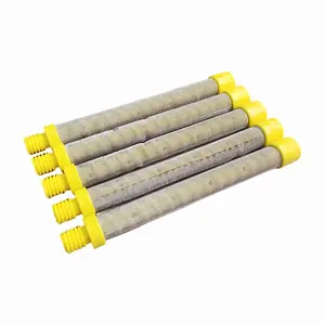 螺钉无气喷枪过滤器适合泰坦LX 80系列精密螺纹铅笔过滤器黄色100网