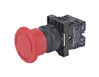 Chint NP2-BA31 50/60Hz 6-415V IP40 Vert interrupteurs à bouton-poussoir