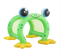 Arche gonflable personnalisée en forme d'animal pour enfants, idéale pour les aires de jeux extérieures, adorable tunnel gonflable pour événements commerciaux
