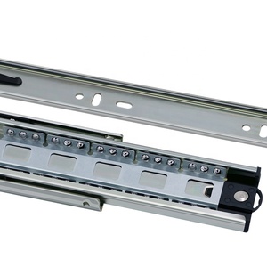 Corrediças de Gaveta de Montagem Lateral HVPAL 650mm 700mm para Serviço Pesado, Corrediças de Rolamento de Esferas para Serviço Pesado, <span class=keywords><strong>3</strong></span> Seções - Product Image 3