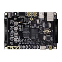 Placa de Desarrollo FPGA ZYNQ 7010 ZYNQ 7020 ALINX Negra y Dorada, Serie Xilinx Zynq 7000, Compatible con el Sistema Linux PYNQ