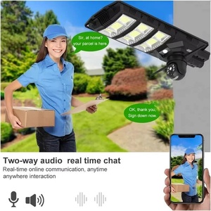 4G Sim Thẻ Cctv Đường Phố Ngoài Trời Năng Lượng Mặt Trời Đèn Ánh Sáng Với 4G Pin Đèn <span class=keywords><strong>LED</strong></span> Máy Ảnh Cho Vườn - Product Image 3