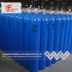 Trung quốc Nhà Sản Xuất Bán Trực Tiếp Sản Xuất 6 m3 oxy axetylen chai khí áp lực cao 50 lít oxy xi lanh - Product Image 4