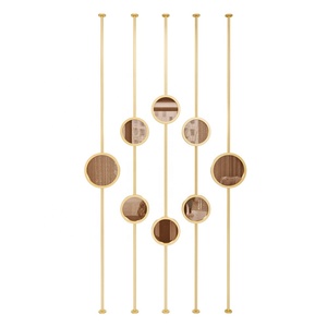 Décoration d'intérieur Salon Design d'intérieur Écran de séparation Écrans mobiles de luxe Décoration artistique Séparateurs de pièce pour restaurants salons - Product Image 4