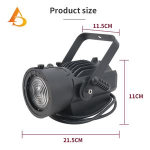 Venta al por mayor de fábrica: Nuevo mini foco LED DMX de 100W para escenario - Product Image 1