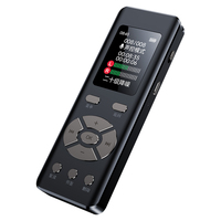 Enregistreur vocal professionnel mini, double micro, suppression du bruit, USB WAV, dictaphone portable à clipser pour réunions, ajustement personnalisé, direct usine