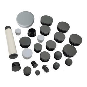 Poste de pierna de silla de tubo de acero de 10mm-42mm con tapón de plástico, poste de valla moldeado por inyección, servicio de procesamiento de corte personalizado - Product Image 1