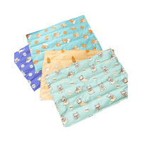 Tapis de nidification d'été en PVC à motif solide pour chat et chien Chenil pour le sommeil Prévention de l'été Lit de glace confortable pour animaux de compagnie