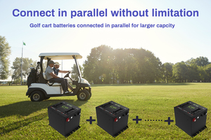 แบตเตอรี่รถกอล์ฟลิเธียม 36 โวลต์ รับประกัน 7 ปี ชุดแบตเตอรี่รถกอล์ฟ 36V 105Ah แบตเตอรี่รถกอล์ฟ 36V 100Ah แบตเตอรี่รถกอล์ฟ 36V 105Ah - Product Image 1