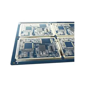 HZWL快速采样电源pcb 12层空白pcb基板fr4材料沉金工艺pcb工厂定制服务