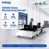 Mesin Pemotong Laser Fiber CNC 3-Axis Otomatis Berpendingin Air Yaskawa Cypcut Hiwin untuk Logam Stainless, 21 Tahun Pengalaman Manufaktur