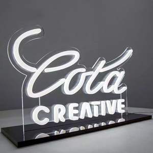 Fabricant de panneaux MACCAN, enseigne au néon LED extérieure personnalisée, lettre en acrylique suspendue, durable et résistante aux intempéries, lumières au néon - Product Image 4