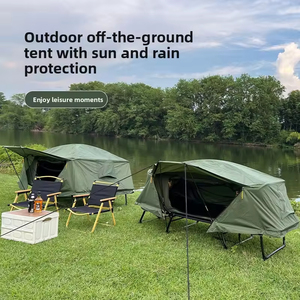 เต็นท์แคมป์ปิ้งอัตโนมัติเต็มรูปแบบ ไม่ต้องติดตั้ง เป็นมิตรกับสิ่งแวดล้อม กางเร็ว ระบายอากาศได้ดี พร้อมมุ้งกันยุง ผ้าอ๊อกซ์ฟอร์ด สำหรับ 4 คน - Product Image 3