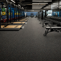 Tapis de sol en caoutchouc antidérapant Udine pour salle de sport, résistant à l'usure, en EPDM, absorption des chocs, pour centre de fitness commercial, vente en gros sur mesure