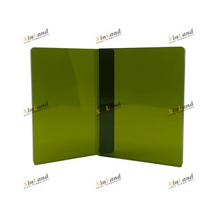 Nouvelle fenêtre de protection laser OD5+ 1064nm/1070nm/1080nm pour machine/armoire, sécurité conforme à la norme EN12254, dimensions personnalisables, 28% VLT - Product Image 2