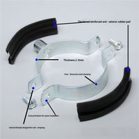 Colliers de serrage en acier inoxydable de haute qualité pour tuyaux simples, OEM 20 mm, vente chaude d'usine pour une connexion et un étanchéité efficaces