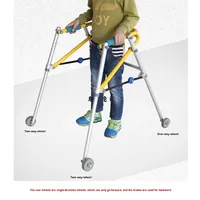 Catégories de produits Cadre debout pour enfants pour la rééducation de marcheur Aide à la marche pour enfant avec canne de soutien des membres inférieurs