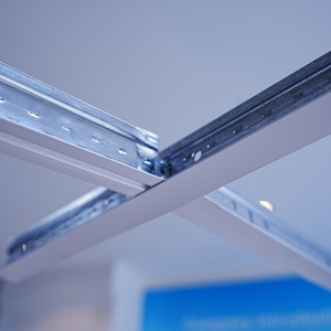 Trần giả khung với 15 mét phẳng mà không có khâu dòng treo hệ thống Trần treo mạ kẽm Trần t lưới thành phần - Product Image 3