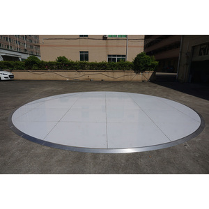 Interlocking <b>portable</b> dance floor wedding party plywood flooring - Product Image 5