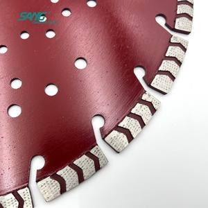 Lâmina de Serra Diamante Arix de 400mm 16 polegadas Soldada a Laser para Concreto Curado, Corte Rápido em Piso, Serra Manual - Product Image 3