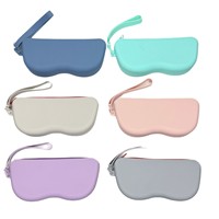 Boîte à bijoux avec crochets et emballage personnalisé, boîte pour lunettes et lunettes de soleil pour enfants, sac de rangement pour lunettes de soleil