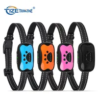 TIZE batería beeper No shock collar anti perro corteza collar de control para perros collar anti corteza