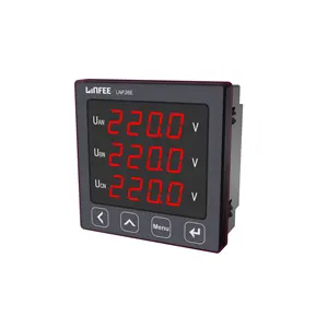 LNF26E LED display 3 phase volt electrical measuring smart voltage meter