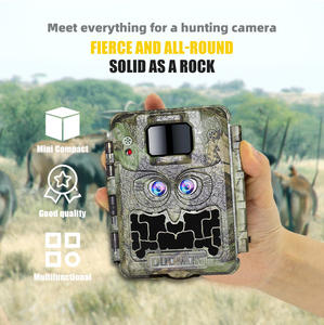 Caméra de <span class=keywords><strong>chasse</strong></span> à double objectif 1080P FHD extérieure sans éclairage 940 nm, deux capteurs, carte SD, étanche IP66, alimentée par énergie solaire - Product Image 3