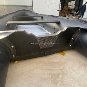 Bote Inflable Deportivo de Aluminio Rígido con Piso de PVC, de 5m, 5.5m, 6m, 6.5m, 7m, en Color Negro, a <span class=keywords><strong>Precio</strong></span> Económico - Product Image 5