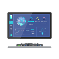 PC Industrial Todo en Uno de 21.5 Pulgadas, Procesador Intel Core I3 I5 I7 X86, Compatible con Linux Ubuntu Android Windows OS, Panel PC con Pantalla Táctil