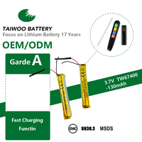 Batterie LiPo à décharge rapide OEM ODM, échantillon gratuit, batterie au lithium polymère pour souris sans fil, clavier, manette de jeu
