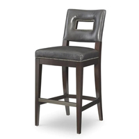 Chaise de barre en bois extérieure d'intérieur Offre Spéciale avec le BC-248 de coussin de tissu