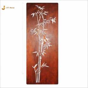 EX694 Biombos de Jardín Modernos Plegables de Acero Inoxidable con Corte Láser Perforado y Diseño Multifuncional - Product Image 3