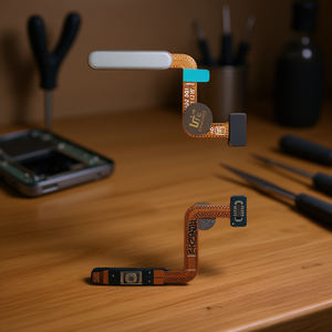 Cable flexible con lector de huellas dactilares verde menta para Samsung Galaxy A22 4G SM A225F - Product Image 3