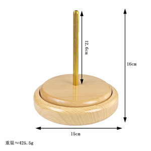 Crochet tools, knitting tools, yarn winding tools, beech wood yarn winding tools - Product Image 2