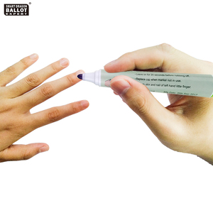 <span class=keywords><strong>Stylo</strong></span> indélébile permanent pour usage électoral, séchage rapide, <span class=keywords><strong>nitrate</strong></span> <span class=keywords><strong>d</strong></span>'<span class=keywords><strong>argent</strong></span>, étiquette personnalisable, plusieurs tailles disponibles, volume 3 ml/5 ml, 72 - Product Image 5